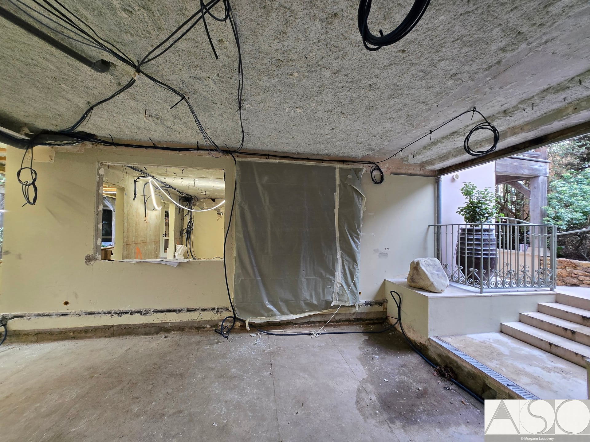 Chantier en cours — Réaménagement d'un Espace Spa — Hôtellerie (Vue 17)