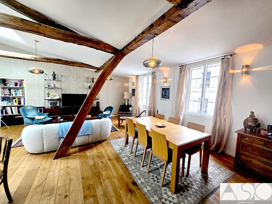 Après travaux — Rénovation et Isolation d'un Appartement de 110 m² à Paris