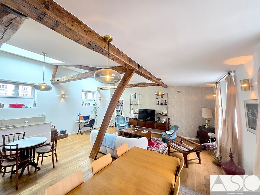 Après travaux — Rénovation et Isolation d'un Appartement de 110 m² à Paris