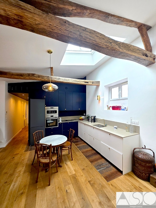 Après travaux — Rénovation et Isolation d'un Appartement de 110 m² à Paris