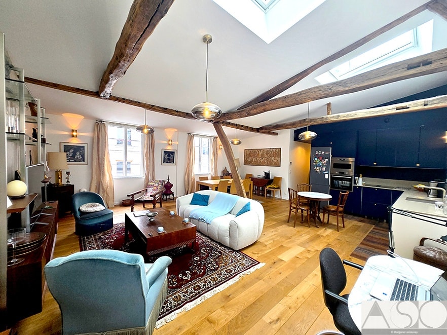 Après travaux — Rénovation et Isolation d'un Appartement de 110 m² à Paris