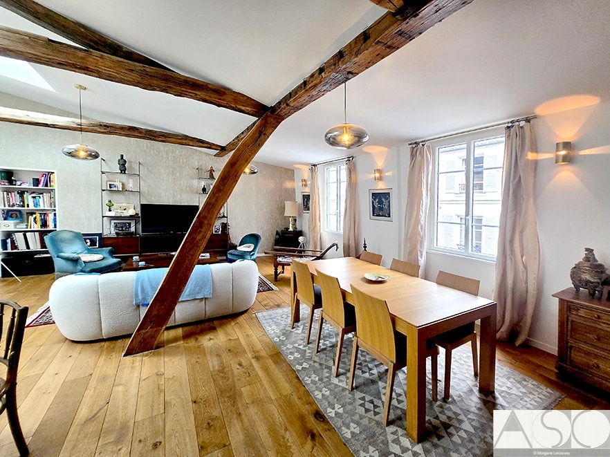 Après travaux — Rénovation et Isolation d'un Appartement de 110 m² à Paris