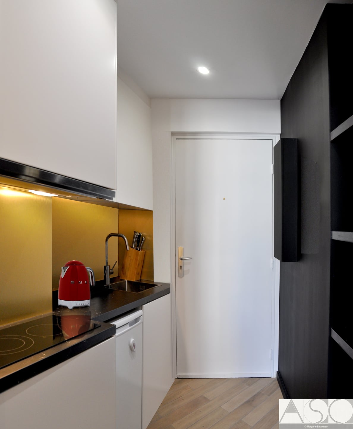 Après travaux — Paris : Rénovation et Agencement d'un Studio de 19 m²