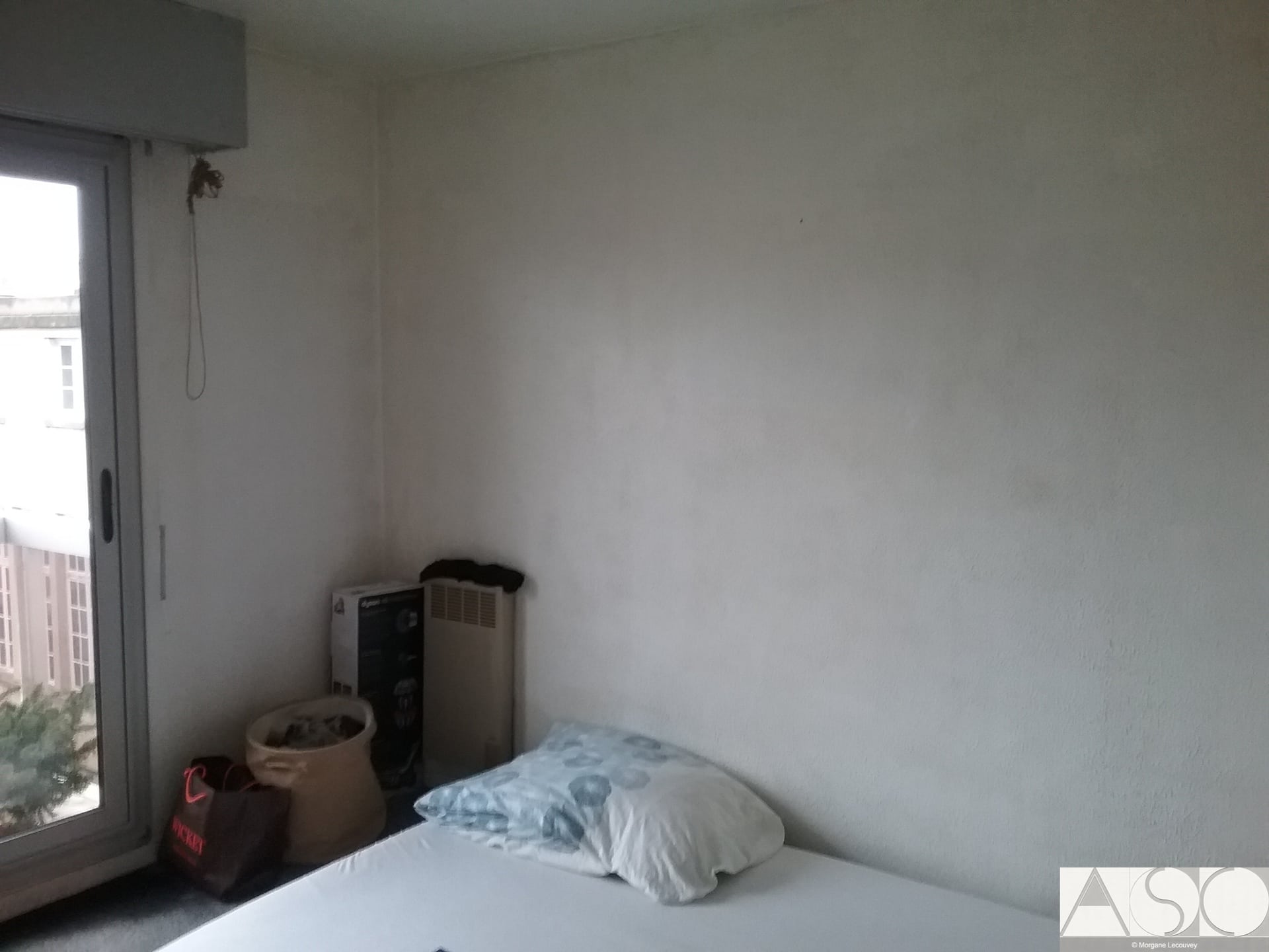 Avant travaux — Paris : Rénovation et Agencement d'un Studio de 19 m²