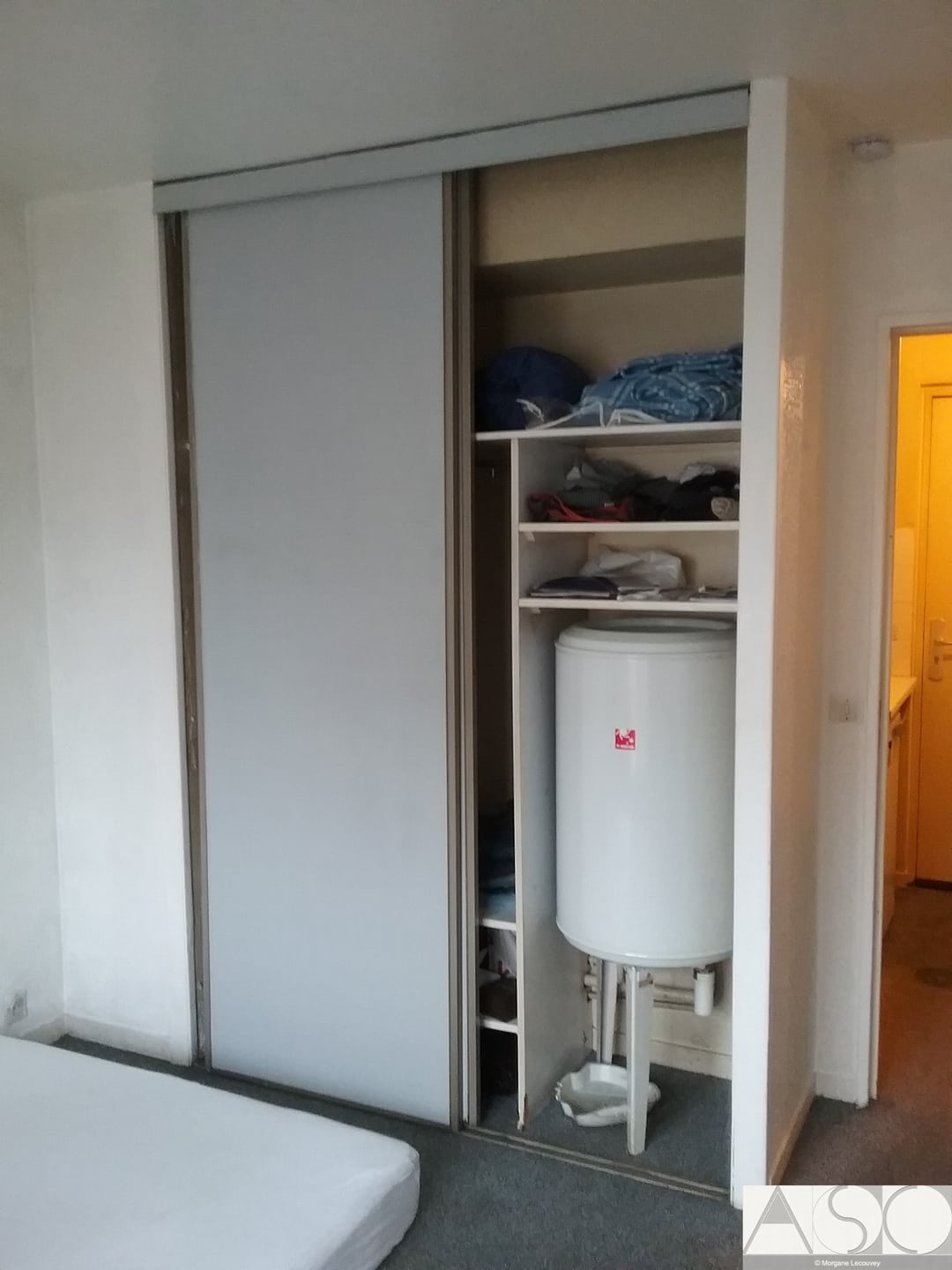 Avant travaux — Paris : Rénovation et Agencement d'un Studio de 19 m²