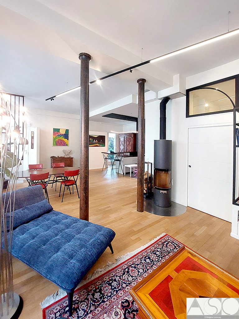 Après travaux — Rénovation totale d'un appartement parisien de 105 m²