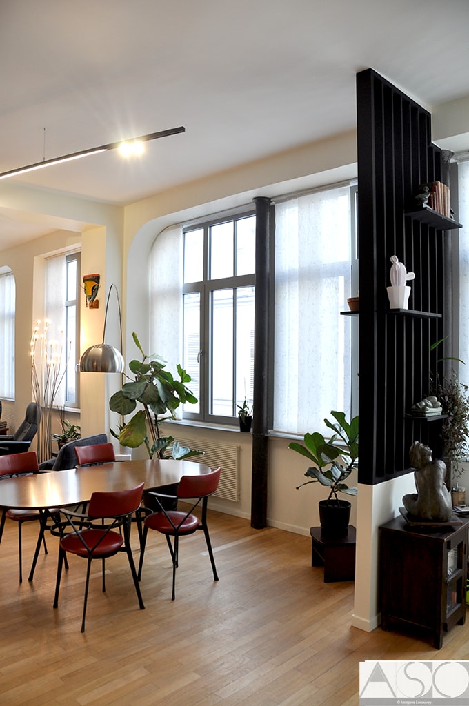 Après travaux — Rénovation totale d'un appartement parisien de 105 m²
