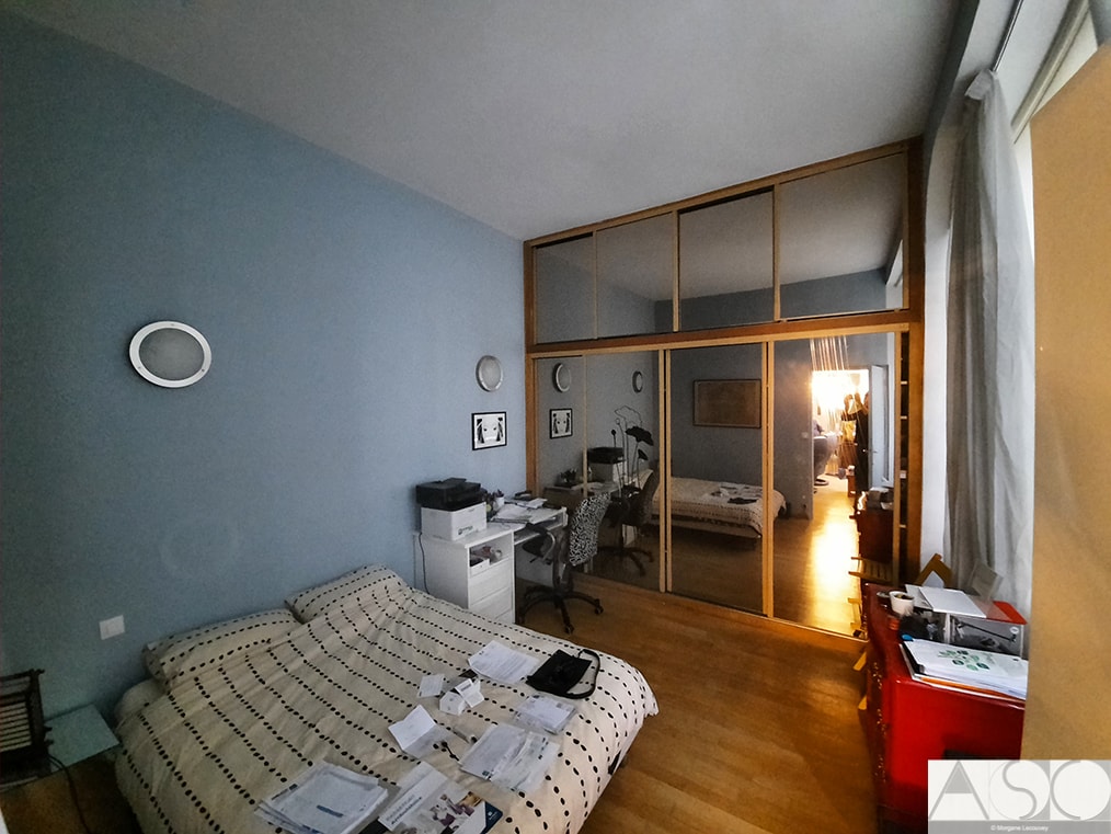 Avant travaux — Rénovation totale d'un appartement parisien de 105 m²