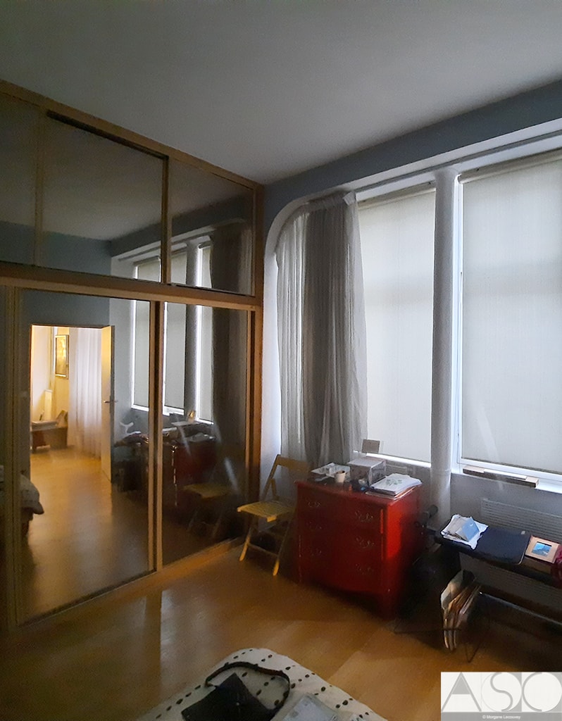 Avant travaux — Rénovation totale d'un appartement parisien de 105 m²