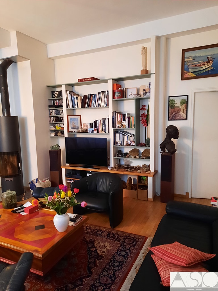 Avant travaux — Rénovation totale d'un appartement parisien de 105 m²