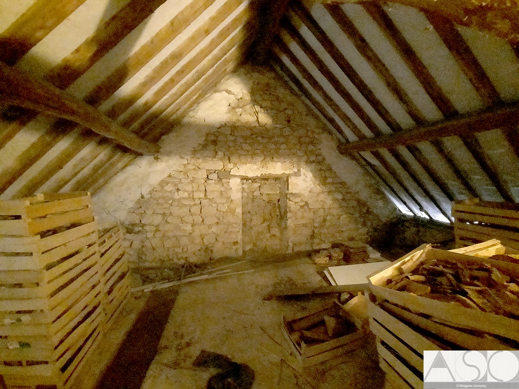 Avant travaux — Isolation et Rénovation des combles d'une longère de 150 ans