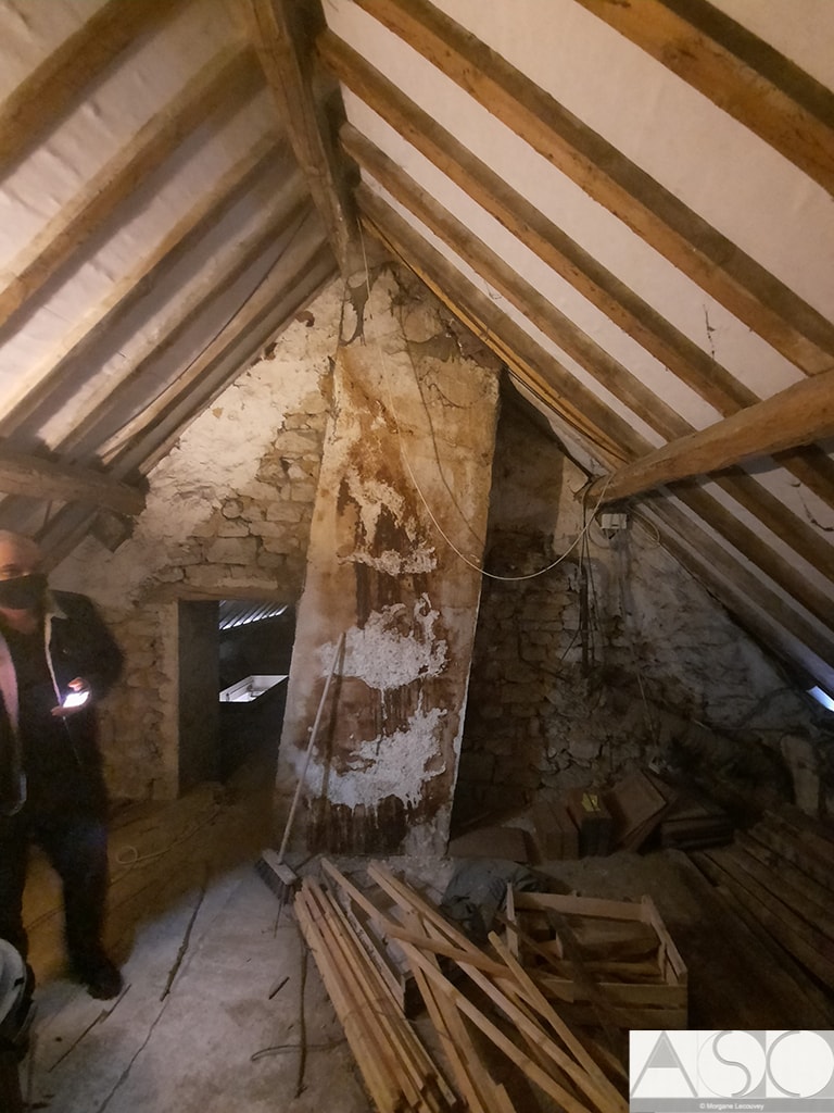 Avant travaux — Isolation et Rénovation des combles d'une longère de 150 ans