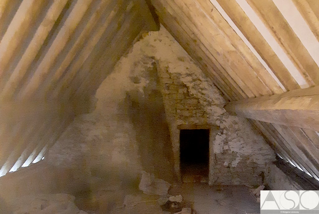 Avant travaux — Isolation et Rénovation des combles d'une longère de 150 ans