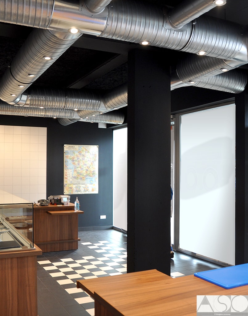 Après travaux — Réhabilitation et Agencement d'une Fromagerie
