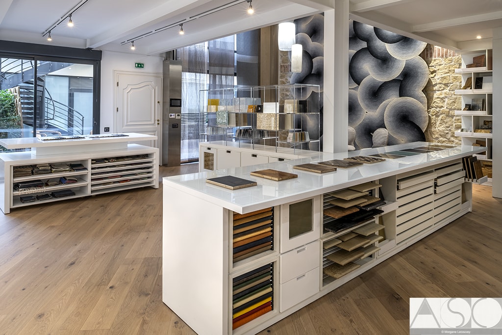 Après travaux — Rénovation et Agencement d'un Showroom Parisien
