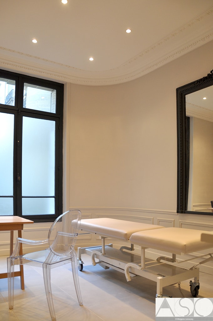 Après travaux — Cabinet 105 (Rénovation de cabinets médicaux à Paris)