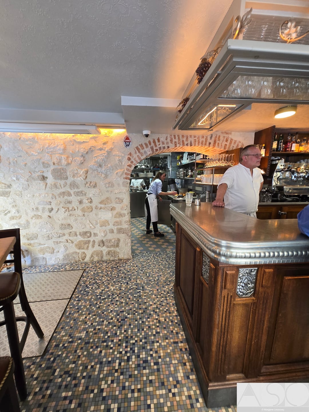 Après travaux — Rénovation d'une Brasserie Parisienne (Vue 2)