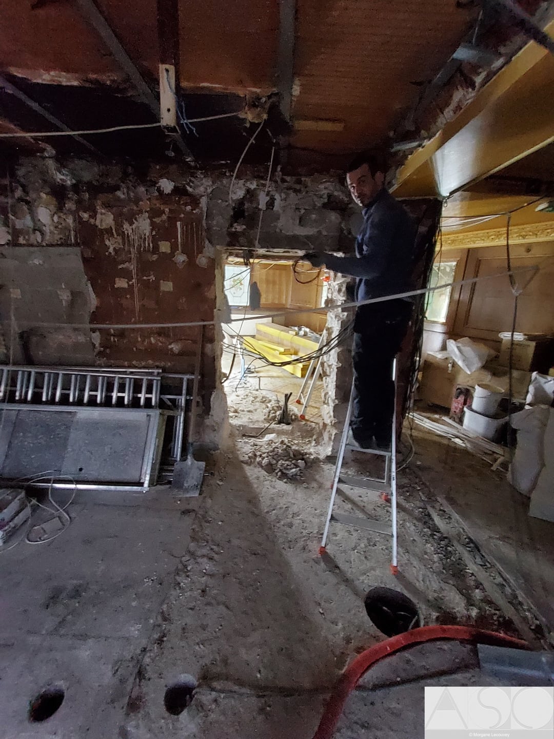 Avant travaux — Rénovation d'une Brasserie Parisienne (Vue 5)