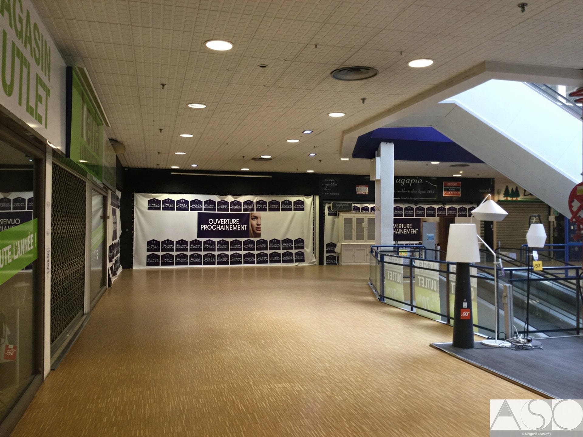 Avant travaux — Restructuration d'un Centre Commercial (Vue 4)